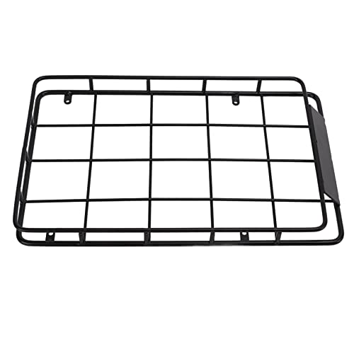 RC Car Roof Luggage Rack, Iron Luggage Carrier, SCX10 1/10 RC Crawler Model Tray for RC Car Enthusiasts, Model Car Accessories, Outdoor, Off-Road, Racing