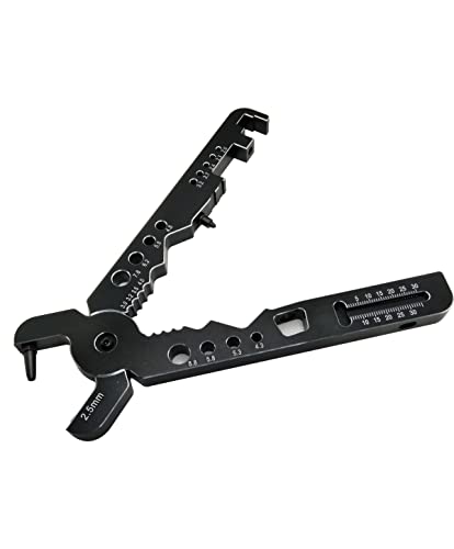 Multi-Function RC Shock Pliers Wheel Tire Tools for 1/24 1/12 1/10 1/8 | Aluminum Alloy,CNC-machined,Anodized Treatment,Rust Resistance,Used fot Traxxas Arrma Axial Losi Redcat HSP HPI RC Cars