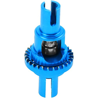 2Pcs Vgoohobby Metal Ball Differential W/Bearing Upgrade Part Compatible with WLtoys 1/28 K969 K979 K989 K999 P929 P939 MINI-Q MINI-Z AWD IW04 RC Car (Blue) - color: Blue