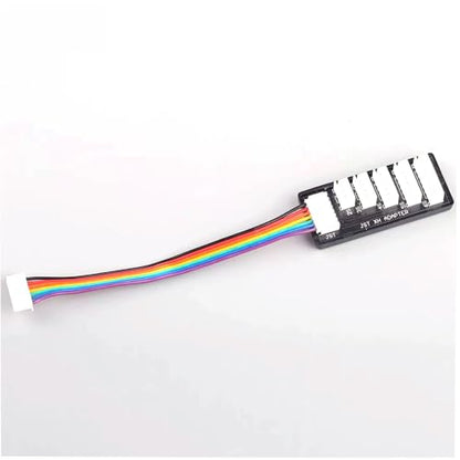 RC Car Li-Polymer Battery Charger Adapter Connector Splitter Cable 10 in 1 Octopus Conversion Cable XT60H Plug Leads Conversion Cable with 2-6S Expansion Plate