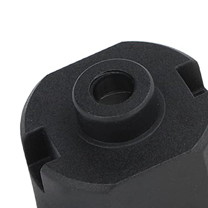 plplaaoo RC Differential Case Professional High Performance Durable Black Plastic Housing for 1/10 RC Car ZD Racing 7172 25x18mm