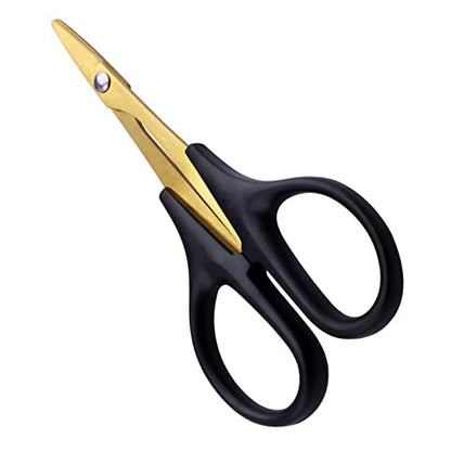 Titanium RC Body Reamer Tool RC Body Scissors Set Straight and Curved RC Scissors Trimming for RC Car Bodyshell Accessories
