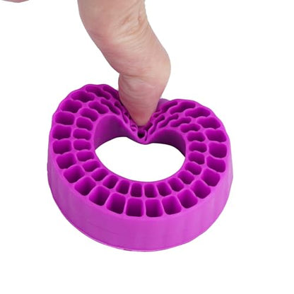 DJX 4PCS 1.0 Inch Tire Inserts Silicone Rubber Insert Foam Waterproof for 56-58mm*22-24mm 1.0'' Tire (Purple) - color: Purple