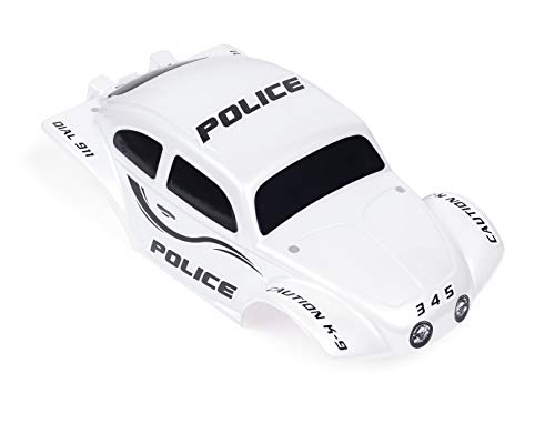 SummitLink Custom Body Police Style Compatible for 1/10 Scale RC Car or Truck (Truck not Included) STB-PW-01