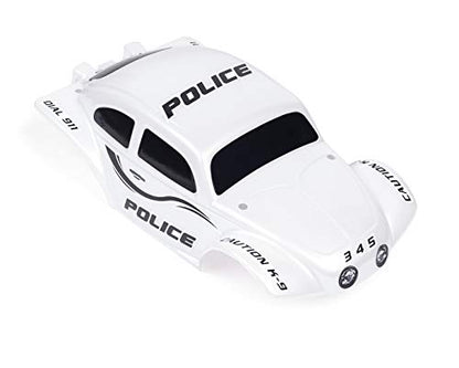SummitLink Custom Body Police Style Compatible for 1/10 Scale RC Car or Truck (Truck not Included) STB-PW-01