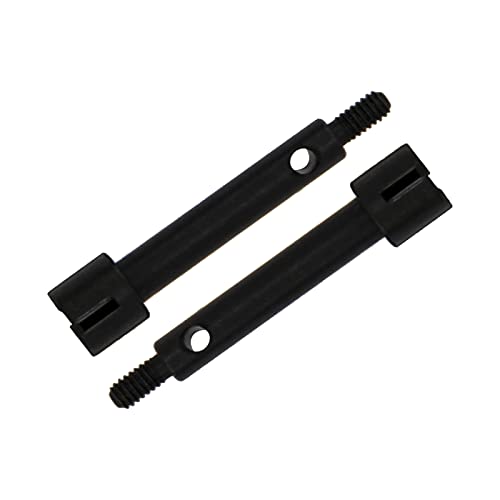 RC 4mm Widen Wheel Axle CVD Front Rear Joint Drive Shaft Upgrade Parts Compatible with Axial SCX24 90081 1/24 RC Crawler