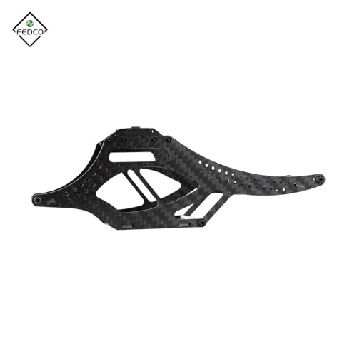 SCX24 LCG Chassis Carbon Fiber Chassis Frame Kit for Axial SCX24 Upgrade Parts 1/24 RC Crawler