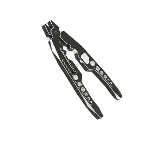 RC Car Repair Kit Rc Car Assembly All-Metal Multi-Function Shock-Absorbing Pliers Ball Nose Suspension Lever Tool Upgrade Parts Repair Accessories - color: Black Silver