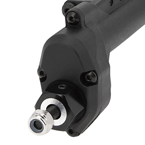 MEUS RACING SCX10 Axles Front & Rear Portal Axles for Axial SCX10 SCX10 II 1/10 RC Crawler Upgrade Pasrts, Nylon Axles with Steel Gears and Metal Bearings (Black) - color: Black