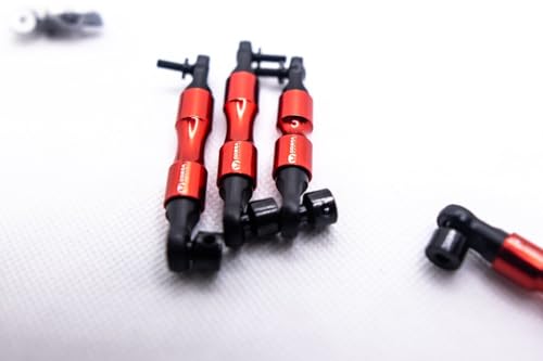 Full SWAY BAR Set (Red) for h 4x4 Slash, Rustler, Stampede, etc...