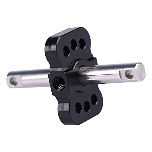 AIMROCK RC Differential Locker Spool Upgrades for Traxxas 1/10 2WD Slash Rustler Stampede Bandit (Black) - color: Black