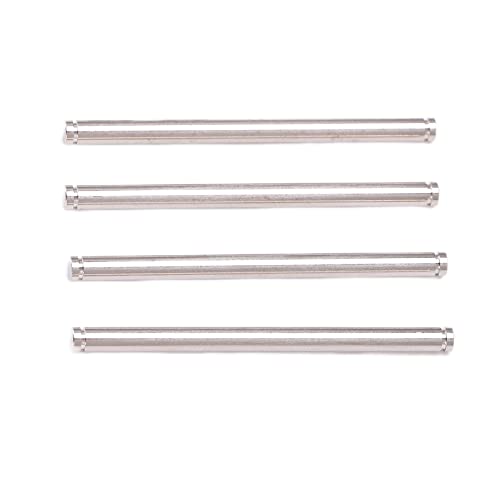 Upgrade Suspension Pins with E Clips 48mm 4PCS Stainless Steel Hinge Pin Set Compatible with Traxxas Slash 2W D 1 10 RC Car Parts Replacement
