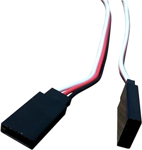 12Pieces Pieces 3-pin Servo Extension Cable Wire Cord Female to Male RC Servo Extension Cord Wire Connectors for Servo Extension Connection Control Board Remote Control Parts(6 Sizes)