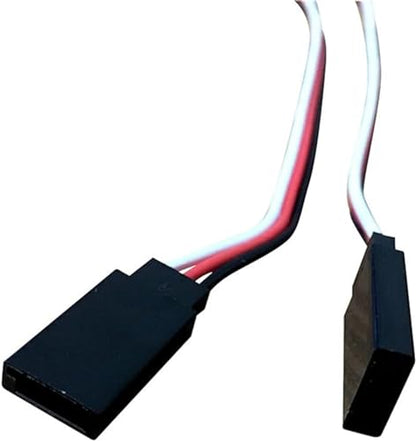 12Pieces Pieces 3-pin Servo Extension Cable Wire Cord Female to Male RC Servo Extension Cord Wire Connectors for Servo Extension Connection Control Board Remote Control Parts(6 Sizes)