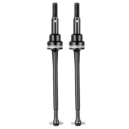 MORLORDY 2Pcs Front CVD Driveshafts Dogbone for 1/12 WL 12428 RC Off Road Truck Upgrade Parts