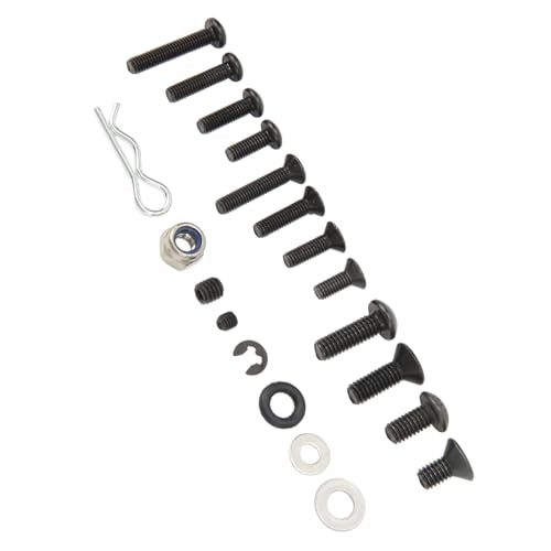 Universal RC Screws Assortment Set 522 Pieces Stainless Steel Hardware Fastener Repair Kit with Hex Wrenches Upgrade Accessories Parts for Traxxas for Axial 1 8 1 10 RC Cars