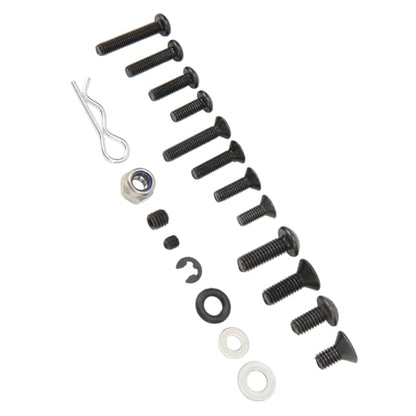 Universal RC Screws Assortment Set 522 Pieces Stainless Steel Hardware Fastener Repair Kit with Hex Wrenches Upgrade Accessories Parts for Traxxas for Axial 1 8 1 10 RC Cars