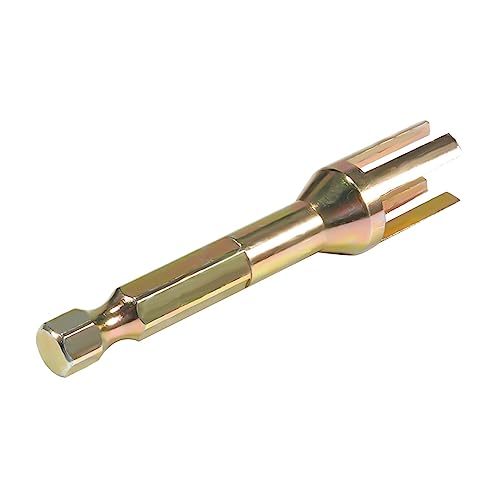 AMK RC Tool Kit 6.35mm Hex Bit Linkages Link Rod Ends Installing Equipment for 1/10 Scale Accessories SCX10 TRX4 Upgrades (Golden) - color: Golden