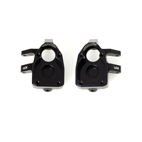 LCX Racing 1/8th RC Crawler Car Aluminum AF16P Front Portal Axles Steering Knuckles for Axial AXP8 Gilamon 2.2，Upgrades Parts Accessories