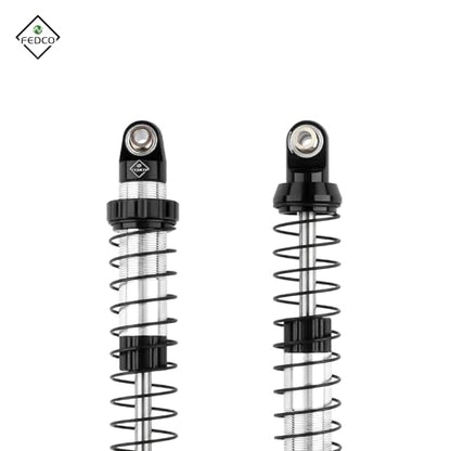 UTB18 Shocks 92MM Long Travel Shocks Absorber for Axial Capra UTB18 Upgrades Trail 4WD 1/18 RC Crawler - color: Black