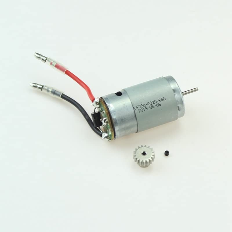 for WTY A949 A959 A969 A979 1/18 4WD Rally Car 390 Motor with 17T Motor Gear - (Color: Silver)