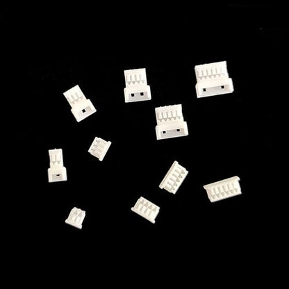 Jst 1.25mm Male Female Connectors Socket and Plug Kit with 15cm Pre-Crimped Silicone Cables Wire for Pixhawk Flight Controller