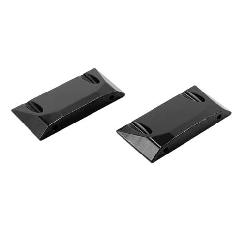 RC Car Accessories Compatible with Axial Scx10 for LCG Aluminum Alloy Upgrades Parts Body for Chassis Axle Bumper Gearbox Side Plates 1/10 Rc Car Accessories(Black) - color: Black