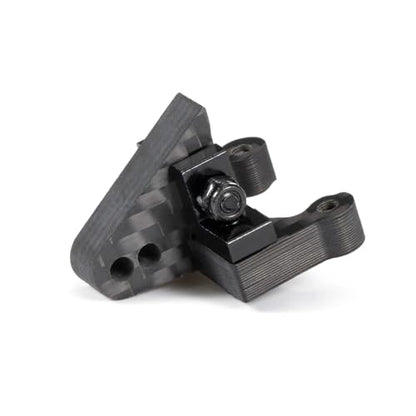 Single/Dual Carbon Rear Upper Link Riser for RC Crawler Axial 1/10 Capra F9 Portal Axle Anti Squat Upgrade Parts (Single Riser) - color: Single Riser