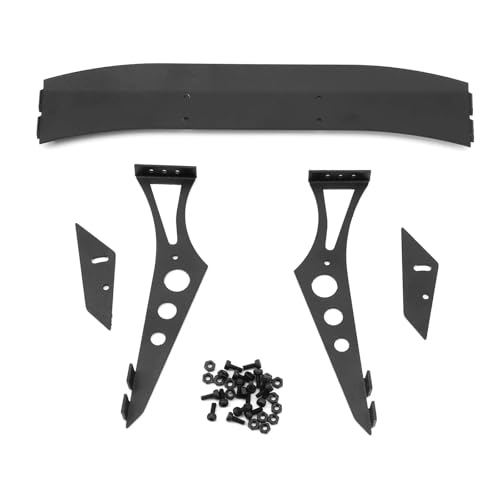 Metal Tail Wing Rear Spoiler for 1/10 RC On-Road Racing Rally Drift Car Tami-ya TT01 TT02 XV01 PTG2 HSP 94123 FW06 Sakura Upgrade