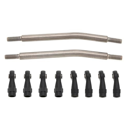 MEUS RACING 1/10 Links Titanium Chassis Links Kit for Traxxas TRX4 Axial SCX10 Tamiya CCO1 Redcat Gen8 1/10 RC Crawler (80mm)