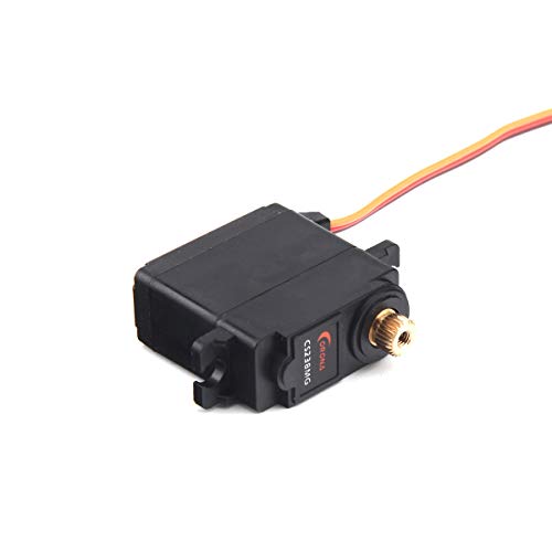 Mini Servo 22g/ 4.6kg/ .14 sec Servo CS-238MG Metal Gear Micro Servo 29x13x30mm,Servo Motor for RC Airplane Model Car Helicopter Boat Robot Toys Model Arduino