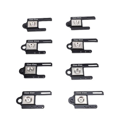 Generic 8Pcs RC Crawler Body Mounts Set, Powerful Magnet RC Body Post Mounts, Suitable for Different Vehicle, Black Appearance Processing