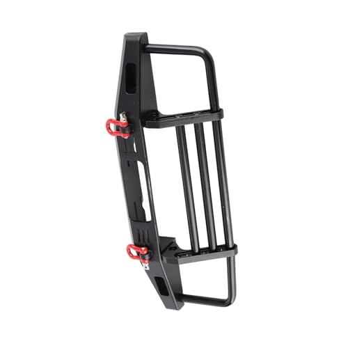 1 10 RC Crawler Adjustable Metal Front Bumper Heavy Duty Collision Accuracy Upgrade Parts Replacement Accessory for Axial SCX10 II 90046 90047 Defender Vehicle