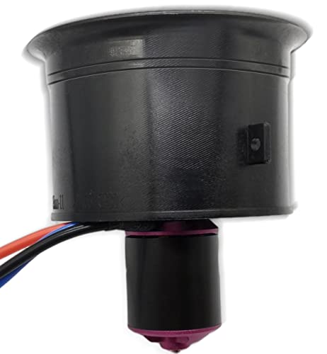 DD 64mm EDF 11 Blades Ducted Fan with 3500KV RC Brushless Motor Balance Tested for 4S RC Jet Airplane - size: 64MM EDF, style: Motor Only