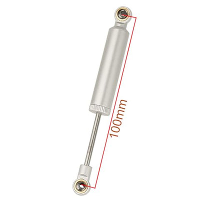 Shock Absorber Damper Internal Spring Built-in Spring For 1/10 RC Crawler Axial SCX10 I II III RBX10 Wraith TRX4 MST Redcat (silver, 100mm)
