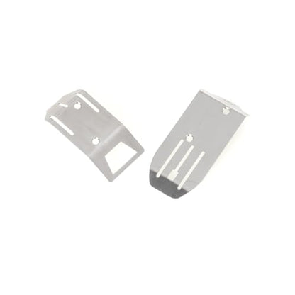 LCX Racing 1/14 RC Crawler Car Stainless Steel Chassis Guard Skid Plate Guard for Arrma 1/14 Truck Typhon Grom ARA2106, Upgrades Parts Accessories