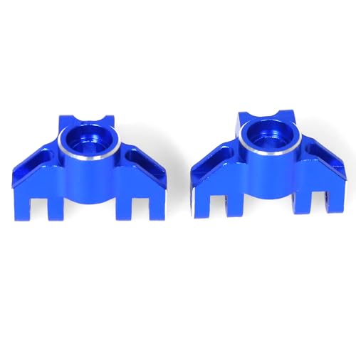 Aluminum Front Steering Cup RC Upgraded Parts for LOSI 1/18 Mini LMT 4X4 Brushed Monster Truck RTR-LOS01026 RC Car, Blue - color: Blue Front Steering Cup