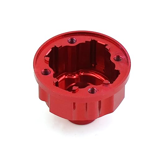 GoolRC Diff Case Metal Diff Case Differential Case 8681X for E-Revo VXL 1/10 Remote Control Car Upgrade Parts Accessories Diff Case - color: Red