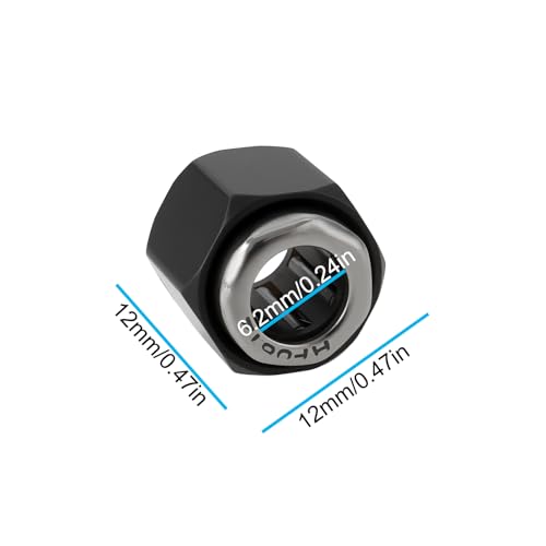 3X RC One Way Bearing 12mm Hex Nut R025 Compatible with HSP VX 1/10 Nitro Engine, VX 16 18 SH 21 Engines