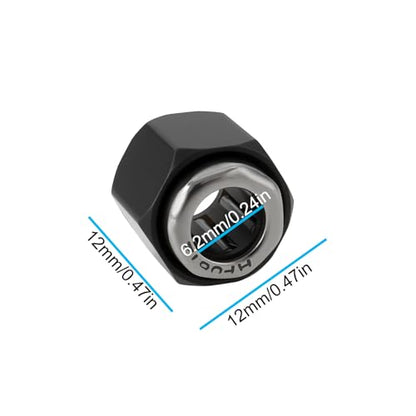 3X RC One Way Bearing 12mm Hex Nut R025 Compatible with HSP VX 1/10 Nitro Engine, VX 16 18 SH 21 Engines