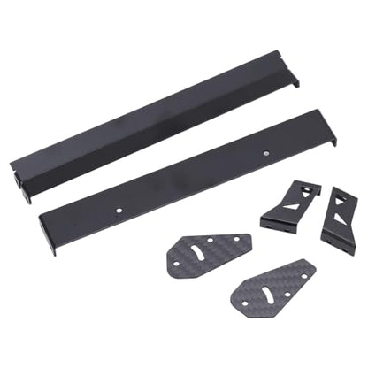 Aluminum Alloy Rear Wing Tail Spoiler for 1/10 RC On-Road Racing Drift Car – Aerodynamic Design, Adjustable Angle, Easy Installation, Durable Construction