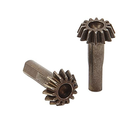 RC Bevel Gear, 2pcs Durable Iron Bevel Gears for 1/10 Scale RC Crawler Parts, Off-Road Hobbyists and Repair Enthusiasts
