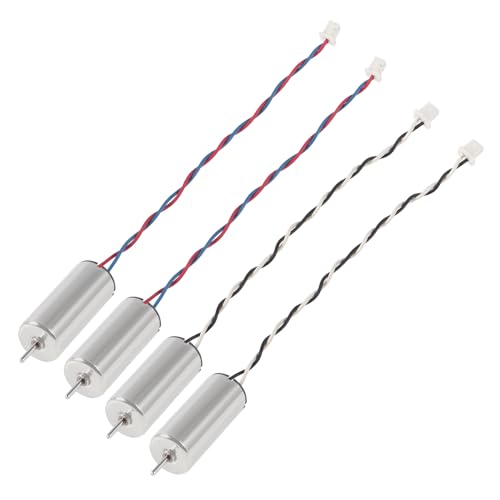 4PCS 615 Motor Coreless Brushed Motors 6x15mm 19000KV Mini DC Motor with Terminal Wire JST-1.25 for RC Quadcopter