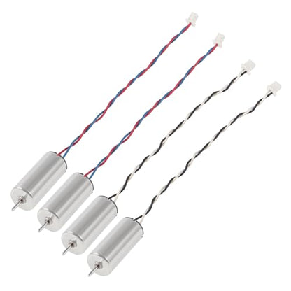 4PCS 615 Motor Coreless Brushed Motors 6x15mm 19000KV Mini DC Motor with Terminal Wire JST-1.25 for RC Quadcopter