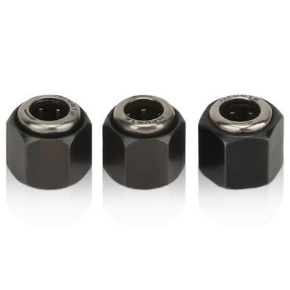 3Pcs RC Car Engine Parts, 12mm/0.47in Diameter Hex Nut One Way Bearing R025 Upgrade Part Accessory for VX 16 18 21 SH Engines, Compatible with 1/10 RC Cars
