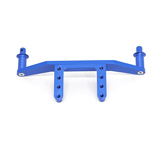 Replacement RC Car Front & Rear Body Mounts Posts for Traxxas 1/10 Slash 2WD Aluminum Alloy Durable RC Car Upgrade Accessories - color: Blue