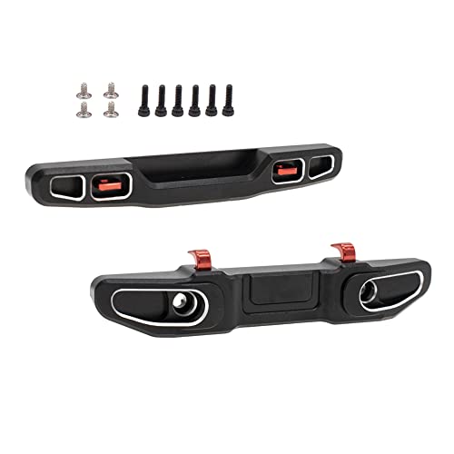Aluminum Front&Rear Bumper for AXIAL SCX24 Jeep Gladiator AXI00005 1/24 RC Crawler Car
