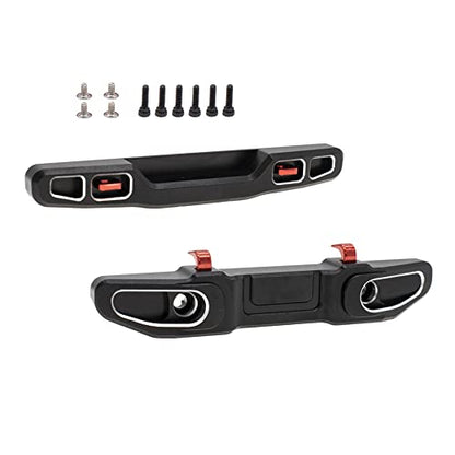 Aluminum Front&Rear Bumper for AXIAL SCX24 Jeep Gladiator AXI00005 1/24 RC Crawler Car