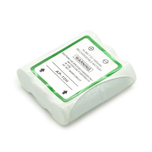ExpertPower® 7.2V 1000mAh NiMH Battery for Motorola HNN9044, HNN9056A | Compatible with Radius P50, Spirit MU21CV, SP50+, Talkabout DPS & More | Compact Rechargeable Battery Pack - size: HNN-9044