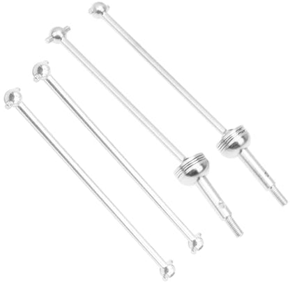 RC Metal CVD Drive Shaft Dogbone Joint Front Rear Set Upgrade Parts Compatible with WLtoys 144001 1/14 RC Car
